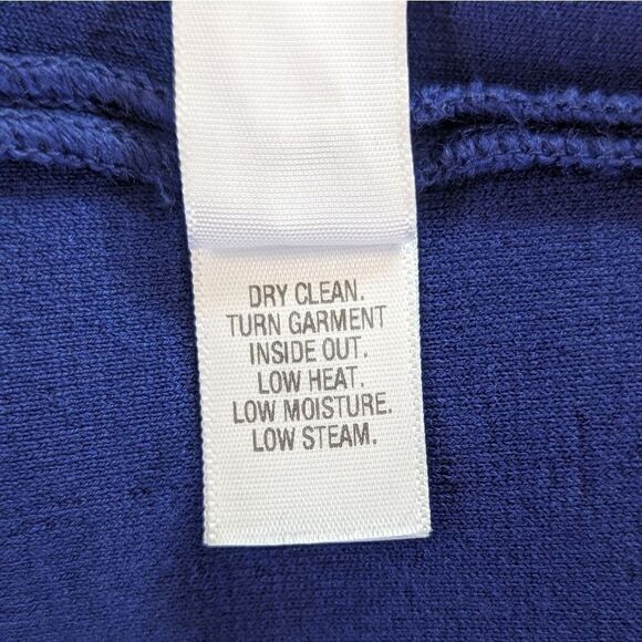 St. John Wool Blend Trouser Pants 10 Nautical Retro Glam Coastal Preppy Cape Cod - Picture 11 of 11